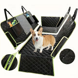 6-in-1 Waterproof Pet Car Seat Cover – Upgraded Oxford Fabric - Image 1