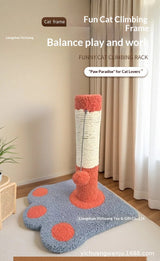 Luxury Cat Scratching Post Column & Board – Natural Sisal Cat Climbing Rack - Image 8