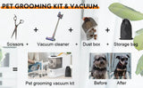 Pet Grooming Kit with Vacuum – Hair Removal Trimmer for Cats & Dogs - Image 9