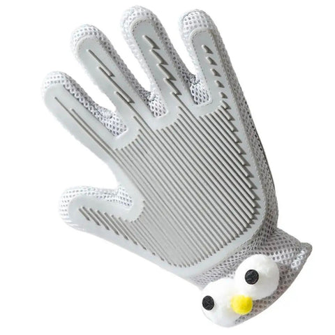 2-in-1 Pet Grooming Glove – Dual-Side Deshedding & Massage Brush