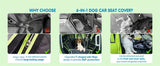 6-in-1 Waterproof Pet Car Seat Cover – Upgraded Oxford Fabric - Image 14