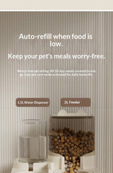 Automatic Steel Pet Feeder – Dual Bowl Gravity-Fed Cat & Dog Feeder - Image 10