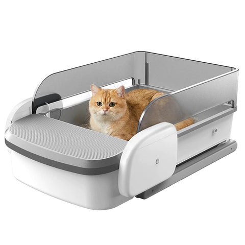 High Tech Smart Cat Litter Box – App-Controlled Self-Cleaning Litter Box