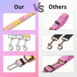 Adjustable Dog Car Seat Belt Leash – Nylon Bungee Safety Leash - Image 11