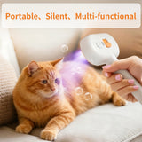One-Touch Spray Pet Grooming Brush – Anti-Floating Hair Deshedding Comb - Image 3