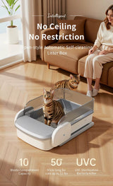 High Tech Smart Cat Litter Box – App-Controlled Self-Cleaning Litter Box - Image 11
