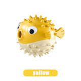 PuppyPlay Interactive Pufferfish Dog Toy – Rubber Waterproof Chew Toy - Image 7