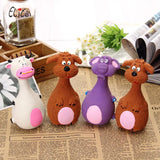 4-Pack Cute Latex Pet Dog Chew Toys – Teeth Cleaning Chew Toys - Image 7