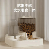 Automatic Steel Pet Feeder – Dual Bowl Gravity-Fed Cat & Dog Feeder - Image 3