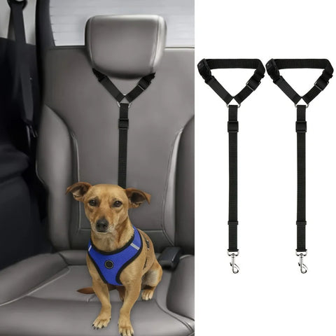 Adjustable Pet Car Safety Seat Belt Harness – Safe Travel Vest