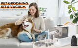 Pet Grooming Kit with Vacuum – Hair Removal Trimmer for Cats & Dogs - Image 8