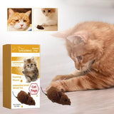 Yegbong Interactive Smart Plush Cat Toy – Sound-Relief Mouse Sound Toy - Image 2
