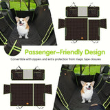 6-in-1 Waterproof Pet Car Seat Cover – Upgraded Oxford Fabric - Image 6