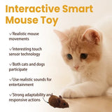 Yegbong Interactive Smart Plush Cat Toy – Sound-Relief Mouse Sound Toy - Image 12