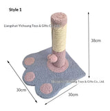 Luxury Cat Scratching Post Column & Board – Natural Sisal Cat Climbing Rack - Image 5