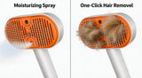 One-Touch Spray Pet Grooming Brush – Anti-Floating Hair Deshedding Comb - Image 8