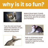 Yegbong Interactive Smart Plush Cat Toy – Sound-Relief Mouse Sound Toy - Image 3