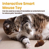 Yegbong Interactive Smart Plush Cat Toy – Sound-Relief Mouse Sound Toy - Image 9