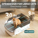 High Tech Smart Cat Litter Box – App-Controlled Self-Cleaning Litter Box - Image 3