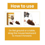 Yegbong Interactive Smart Plush Cat Toy – Sound-Relief Mouse Sound Toy - Image 1