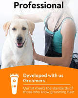 Pet Grooming Kit with Vacuum – Hair Removal Trimmer for Cats & Dogs - Image 15