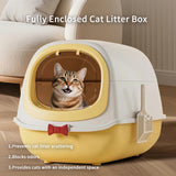 Extra Large Butterfly Cat Litter Box – Fully Enclosed Privacy Cat Toilet - Image 1