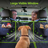 6-in-1 Waterproof Pet Car Seat Cover – Upgraded Oxford Fabric - Image 4