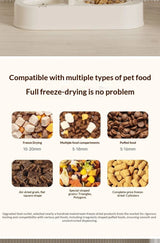 Automatic Steel Pet Feeder – Dual Bowl Gravity-Fed Cat & Dog Feeder - Image 11