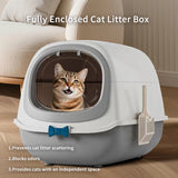 Extra Large Butterfly Cat Litter Box – Fully Enclosed Privacy Cat Toilet - Image 7