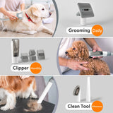 Pet Grooming Kit with Vacuum – Hair Removal Trimmer for Cats & Dogs - Image 3