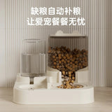 Automatic Steel Pet Feeder – Dual Bowl Gravity-Fed Cat & Dog Feeder - Image 5