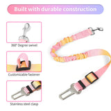 Adjustable Dog Car Seat Belt Leash – Nylon Bungee Safety Leash - Image 10