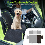 6-in-1 Waterproof Pet Car Seat Cover – Upgraded Oxford Fabric - Image 5